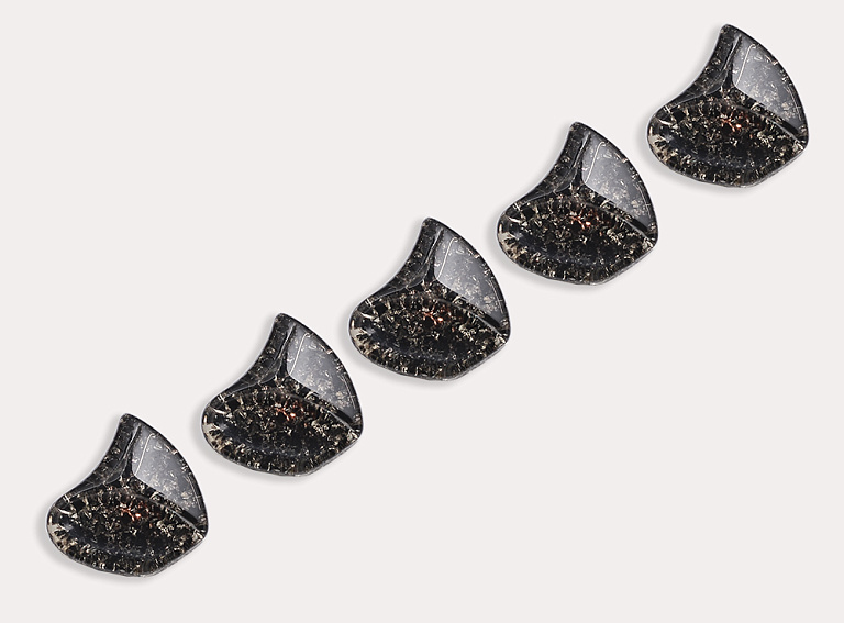 Фото ткани Пуговица, цвет - черный