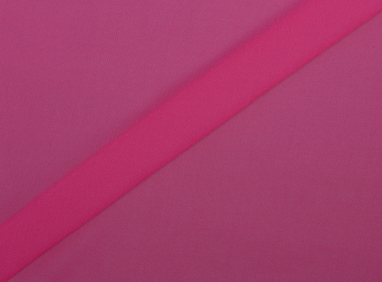 Фото ткани Однотоннный  шифон, цвет - малиновый