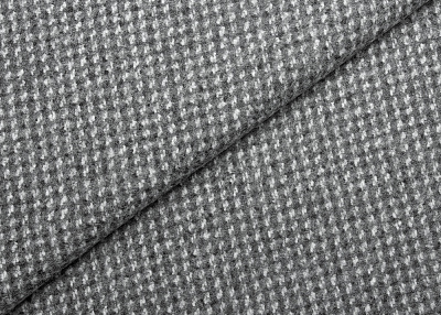 Фото ткани Кашемировая ткань тип Loro Piana с рисунком, цвет - серый