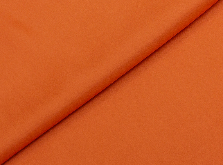 Фото ткани Подкладочная ткань, цвет - оранжевый