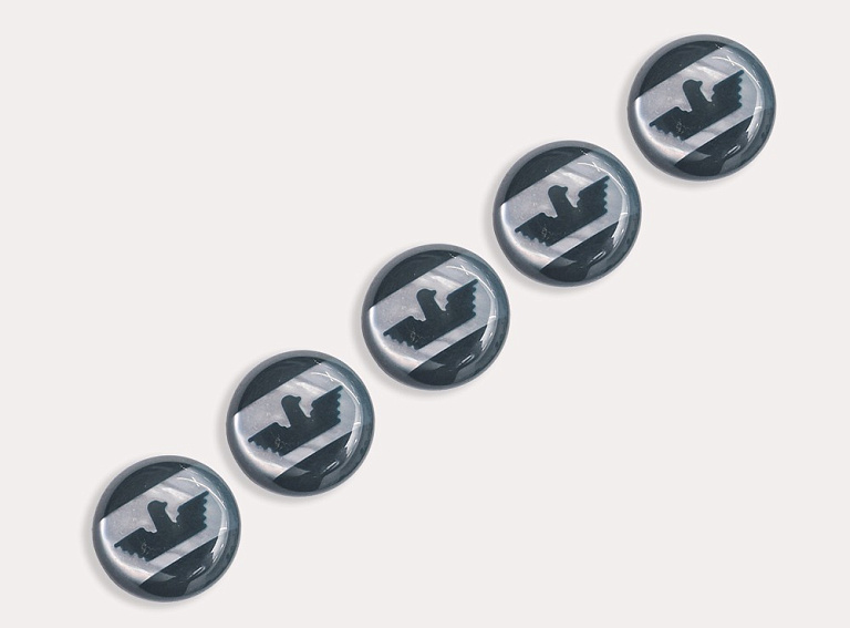 Фото ткани Пуговица тип Armani, цвет - зеленый