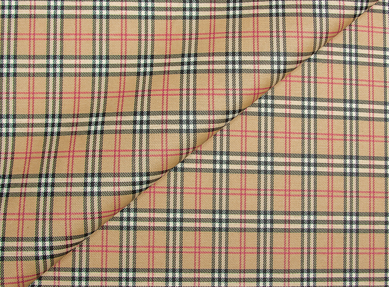 Burberry tartan outlet fabric