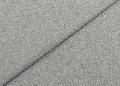 Фото ткани Хлопковый трикотаж тип Brunello Cucinelli, цвет - серый и меланж