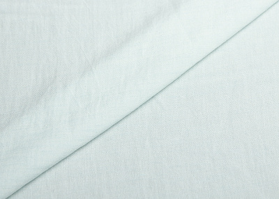 Фото ткани Лен с вискозой, цвет - голубой