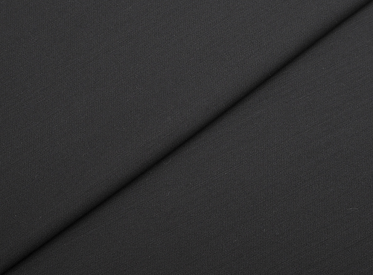 Фото ткани Кашемировая ткань с шелком, цвет - черный