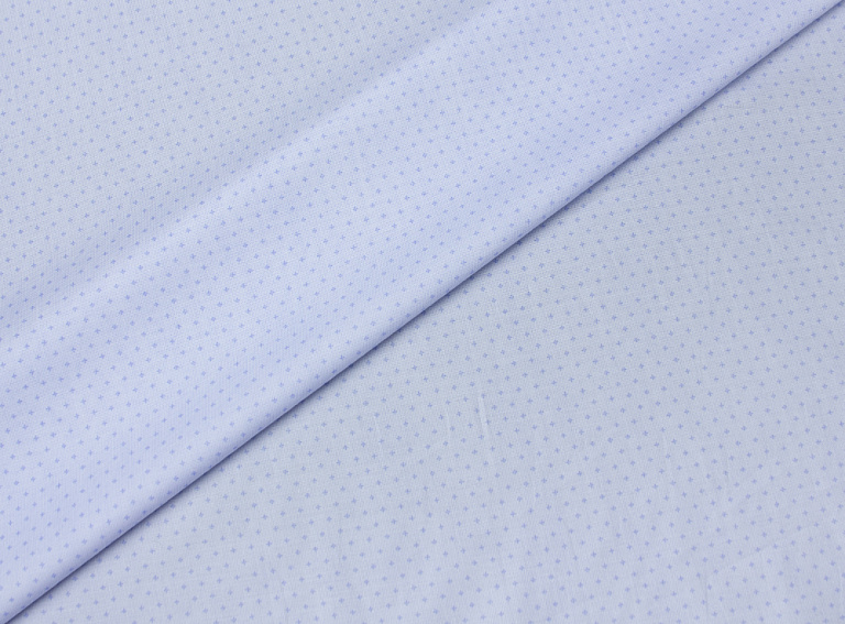 Фото ткани Хлопковая ткань с рисунком, цвет - голубой