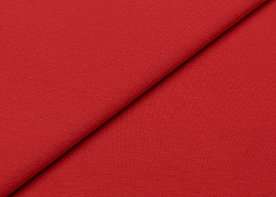 Фото ткани Хлопковый трикотаж, цвет - красный