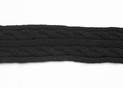 Фото ткани Тесьма, цвет - черный