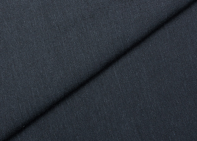 Фото ткани Льняная ткань тип Loro Piana, цвет - темно-синий