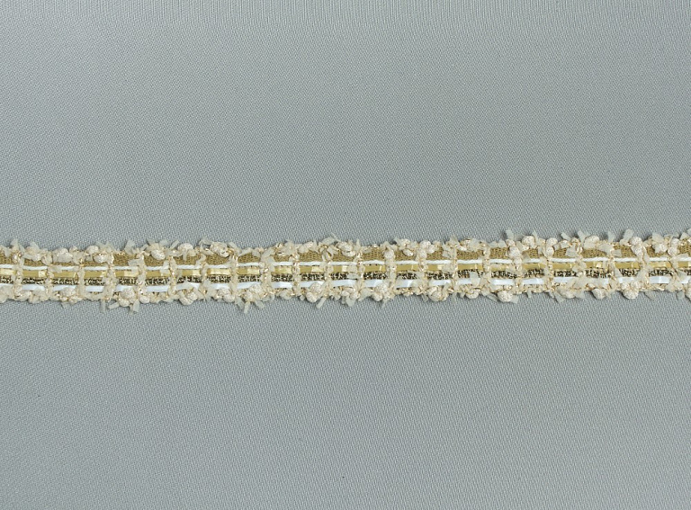 Фото ткани Тесьма, цвет - бежевый