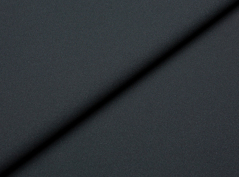 Фото ткани Вискозный трикотаж тип Valentino, цвет - черный