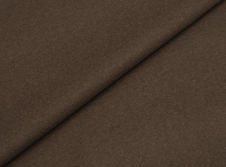Фото ткани Трикотаж кашемир (дабл), цвет - коричневый