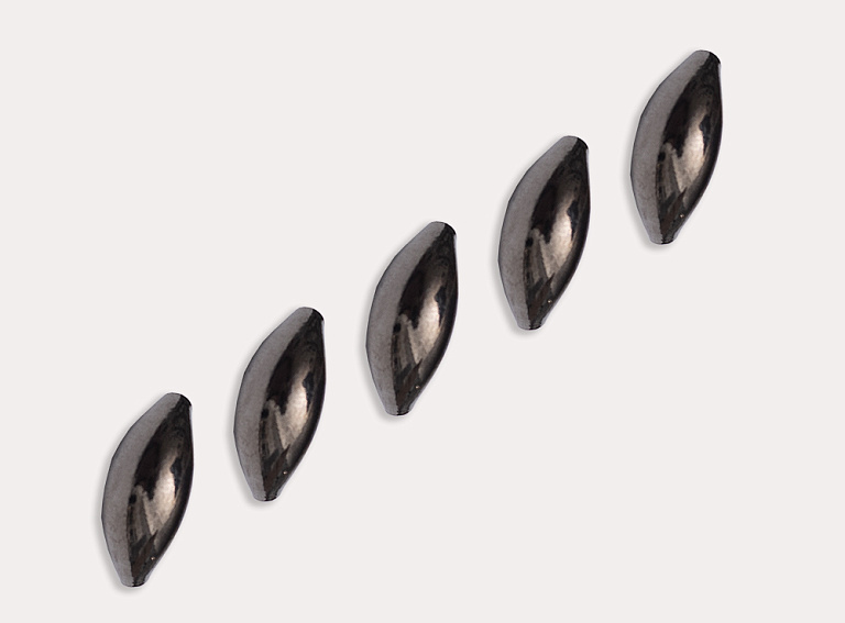 Фото ткани Пуговица металлическая, цвет - серый