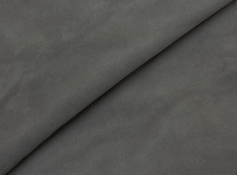 Фото ткани Натуральная кожа (шкурки), цвет - серый