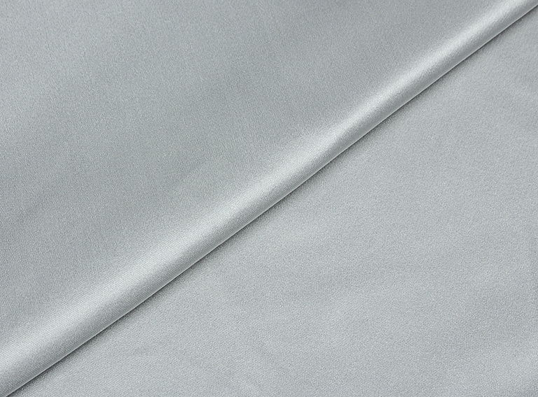 Фото ткани Натуральный шелк, цвет - серый