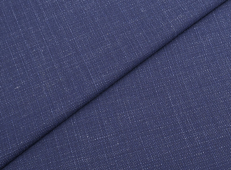 Фото ткани Шерстяная ткань с шелком, цвет - синий