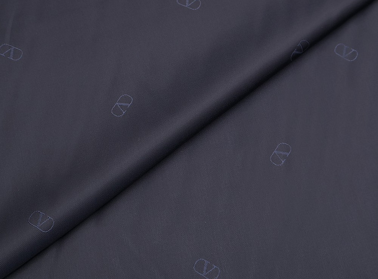 Фото ткани Подкладочная ткань тип Valentino, цвет - синий