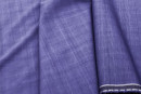 Шерстяная ткань тип Ermenegildo Zegna, цвет - темно-синий, клетка. Постер для видео