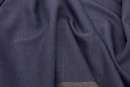 Шерстяная ткань тип Ermenegildo Zegna, цвет - синий, темно-синий, клетка. Постер для видео
