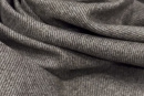 Шерстяная ткань тип Loro Piana, цвет - серо-коричневый. Постер для видео