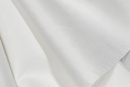 Льняная ткань тип Loro Piana с рисунком, цвет - белый и елочка. Постер для видео